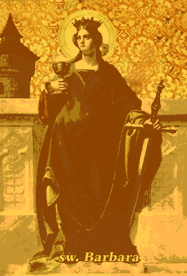 Ikona świętej Barbary